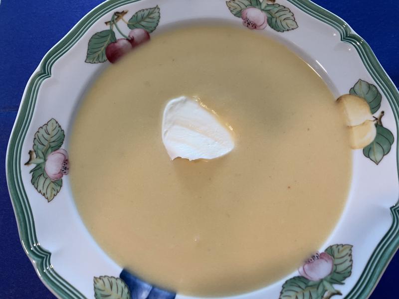 It’s amazing to think that a rock-hard butternut squash can produce this smooth and savory soup. SUBMITTED PHOTO